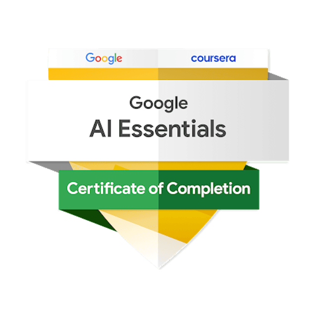 Google AI Essentials Badge